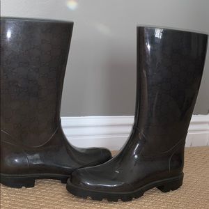 Authentic Gucci Rain boots